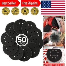 Professional 50PCS Wet/Dry Sanding Discs 5-Inch Silicon Carbide for All Projects