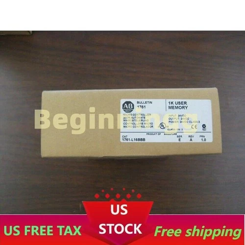 New Factory Sealed AB 1761-L16BBB MicroLogix1000 16 Point Controller US Free Tax