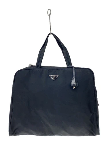 Sac fourre tout PRADA nylon noir occasion