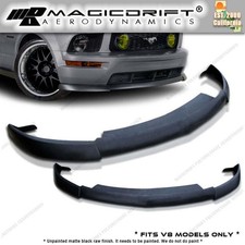 05 06 07 08 09 Ford Mustang V8 Gt Cv2 Urethane Front Bumper Lip Spoiler Splitter