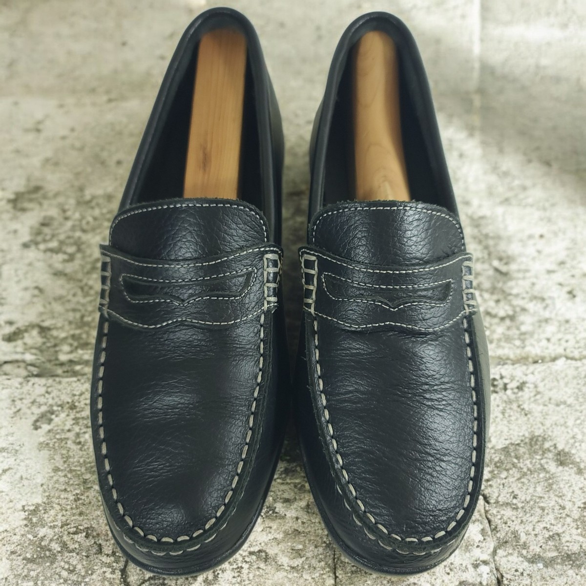 Footjoy Club Penny Loafer Men\'s 11 M Black Leather Casual Slip On Shoes 79047 Amazon.com | FootJoy Men main image 4