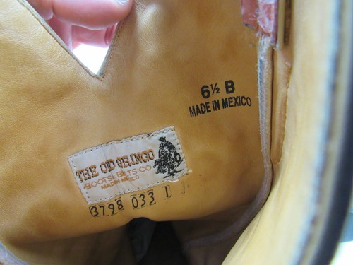 OLD GRINGO Leather Embroidered Floral Sheridan Pink Brown Western Boot Sz 6.5 B - Picture 9 of 13