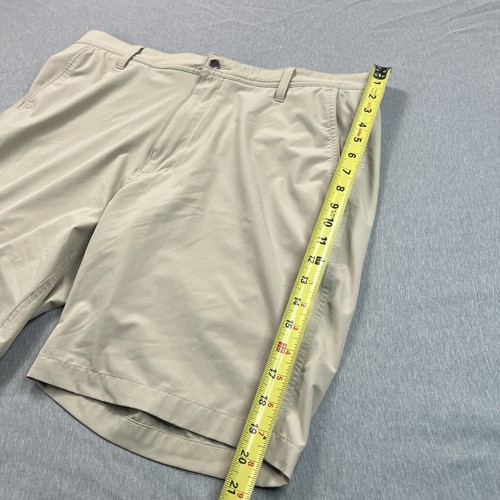 FootJoy Performance Golf Shorts Mens Size 38 Khaki 8.5" Inseam Excellent - Picture 15 of 16