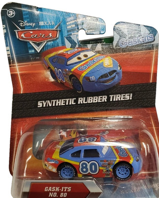 Disney Cars Gask-Its #80 Synthetic Rubber Tires 1:55 Scale FREE SHIPPING!
