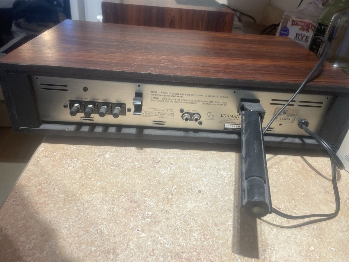 luxman L480 Stereo Integrated Amplifier And Luxman T-400 Tuner | eBay
