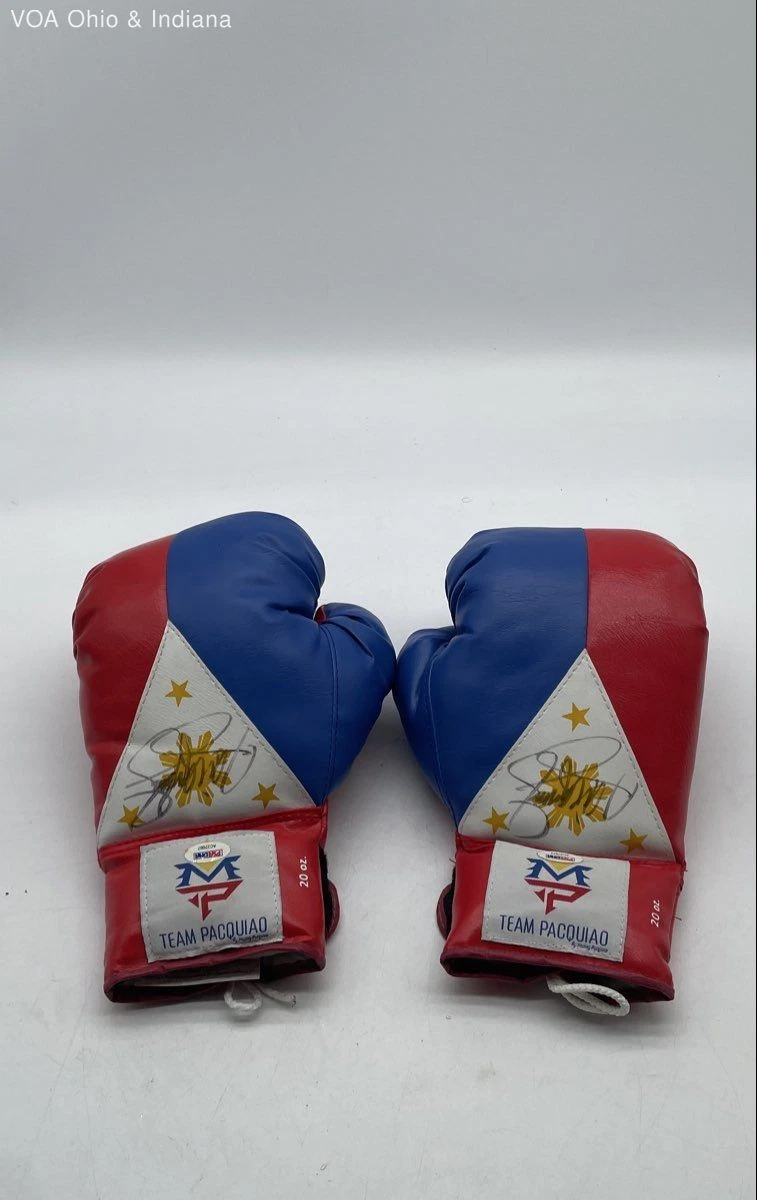 Manny Pacquiáo Autographed Boxing Gloves for sale | eBay
