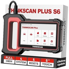 OBD2 Scanner, ThinkScan Plus S6 ABS,SRS,ECM,TCM System Diagnostic Scan Tool