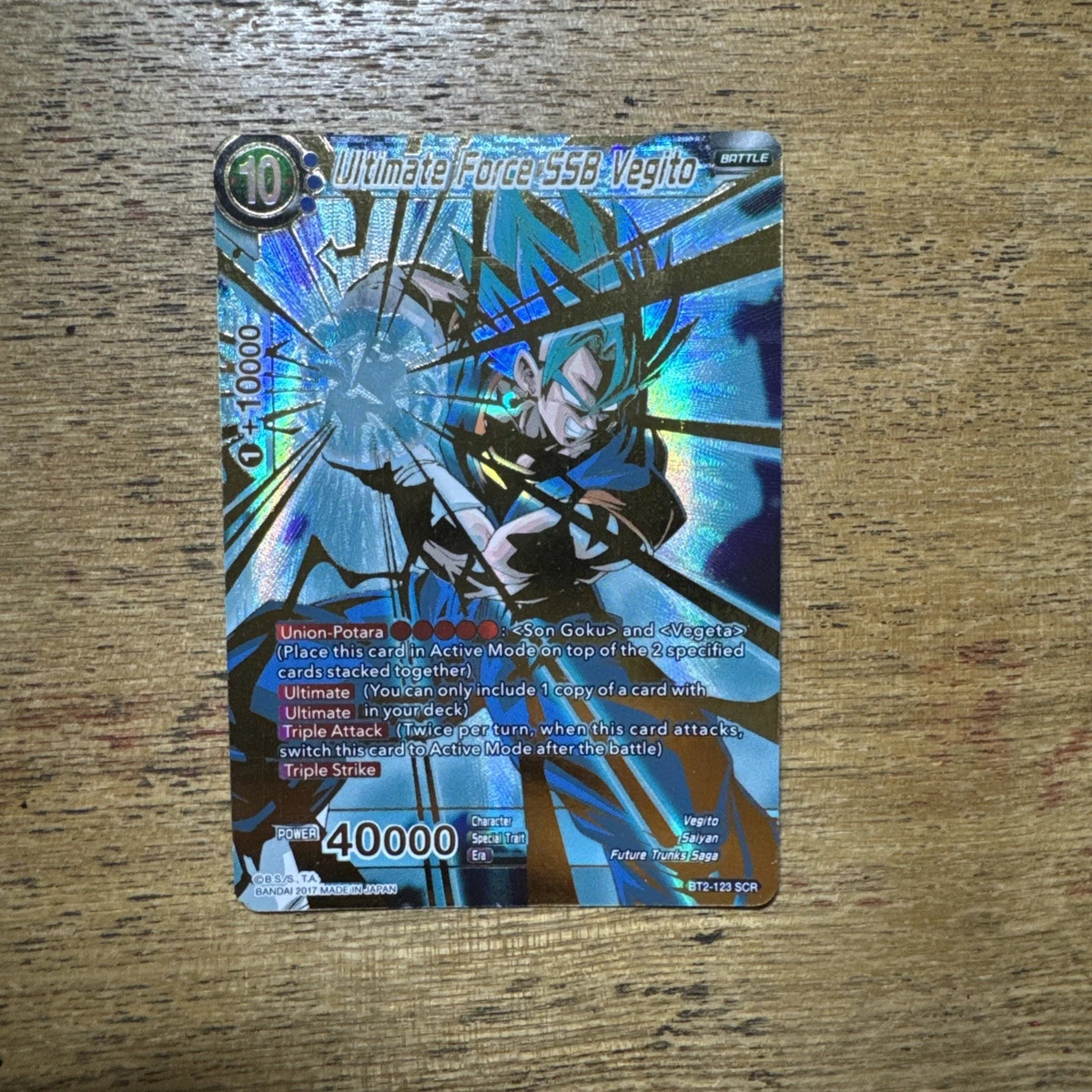 dragon ball super card game vegito blue Vegito In Individual Collectible Card Game Cards for sale