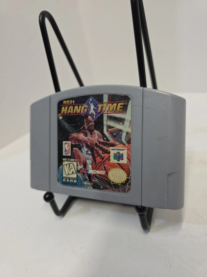 NBA Hang Time: Nintendo 64 N64 Cleaned Tested And Working Basketball Video Game  - Image 2 of 4