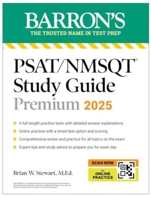 PSAT/NMSQT Premium Study Guide: 2025: 2 Practice Tests + Comprehensive Review +