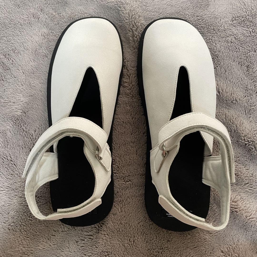 SAOLA Sandali uomo Suicoke Odea 28 cm bianchi come nuovi casual suola gomma spedizione gratuita