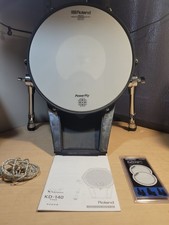 Roland KD-140 Kick Bass Drum Pad W/ Cable, Ma...