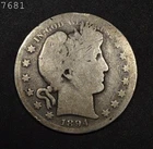 1894-S Barber Half Dollar *Free S/H After 1st Item*