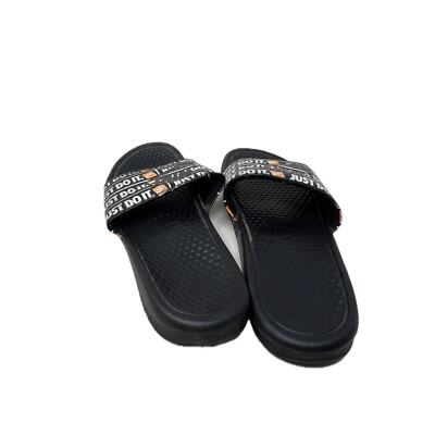 Nike Benassi Black JDI Just Do It Print Sandal Mens 9 | eBay display picture 1