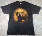 Stevie Nicks-Rock A Little-Fleetwood Mac-Black-RARE-VTG-T-shirt L 90s