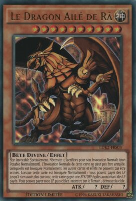 Yu Gi Oh! Deck Le Dragon Ailé de Ra spielbereit neu auf Französisch