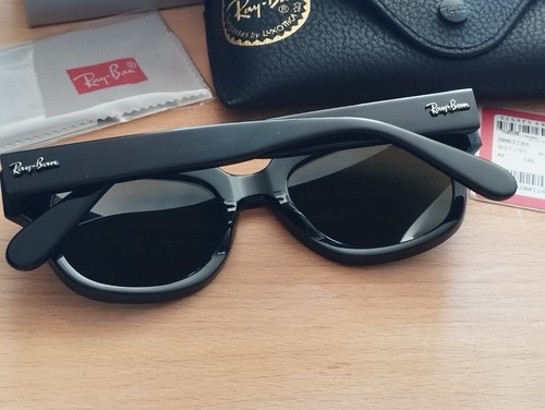 Gafas Ray-Ban State Street. Tamaño estándar 49mm. Negro Brillo. - Imagen 3 de 6