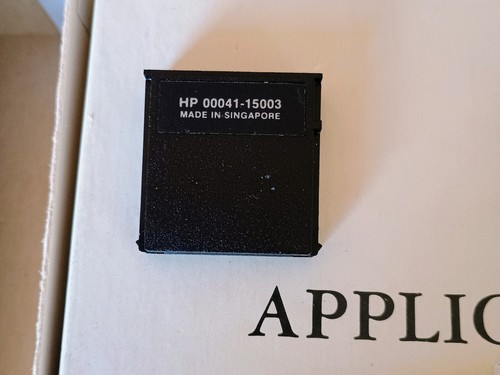 Módulo Matemático HP-41C CV CX en Caja con Manual, Ref Rápido y Superposiciones - Imagen 5 de 7