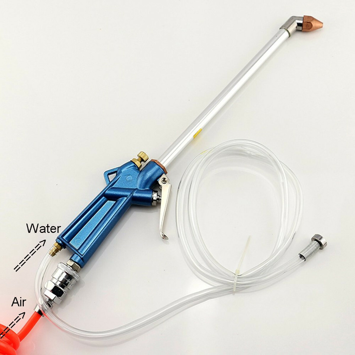Car Truck Air Pressure Spray Duster Blower Blow Extra Long Compressor Dust Tool