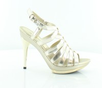 Lasonia S4520 Gold Womens Shoes Size 5 M Heels Msrp $50 on sale Lasonia S4520 Gold Womens Shoes Size 5 M Heels Msrp $50 on sale