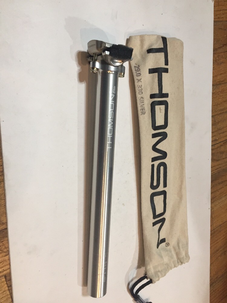 Thomson Elite Seat Post, 29.0 diameter by 330mm length - SILVER | eBay