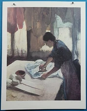 50 French Impressionist Masterpiece Edgar Degas "Woman Ironing" Print 
