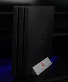 PlayStation 4 Pro Vertical Stand Classic Gray, 3d print.