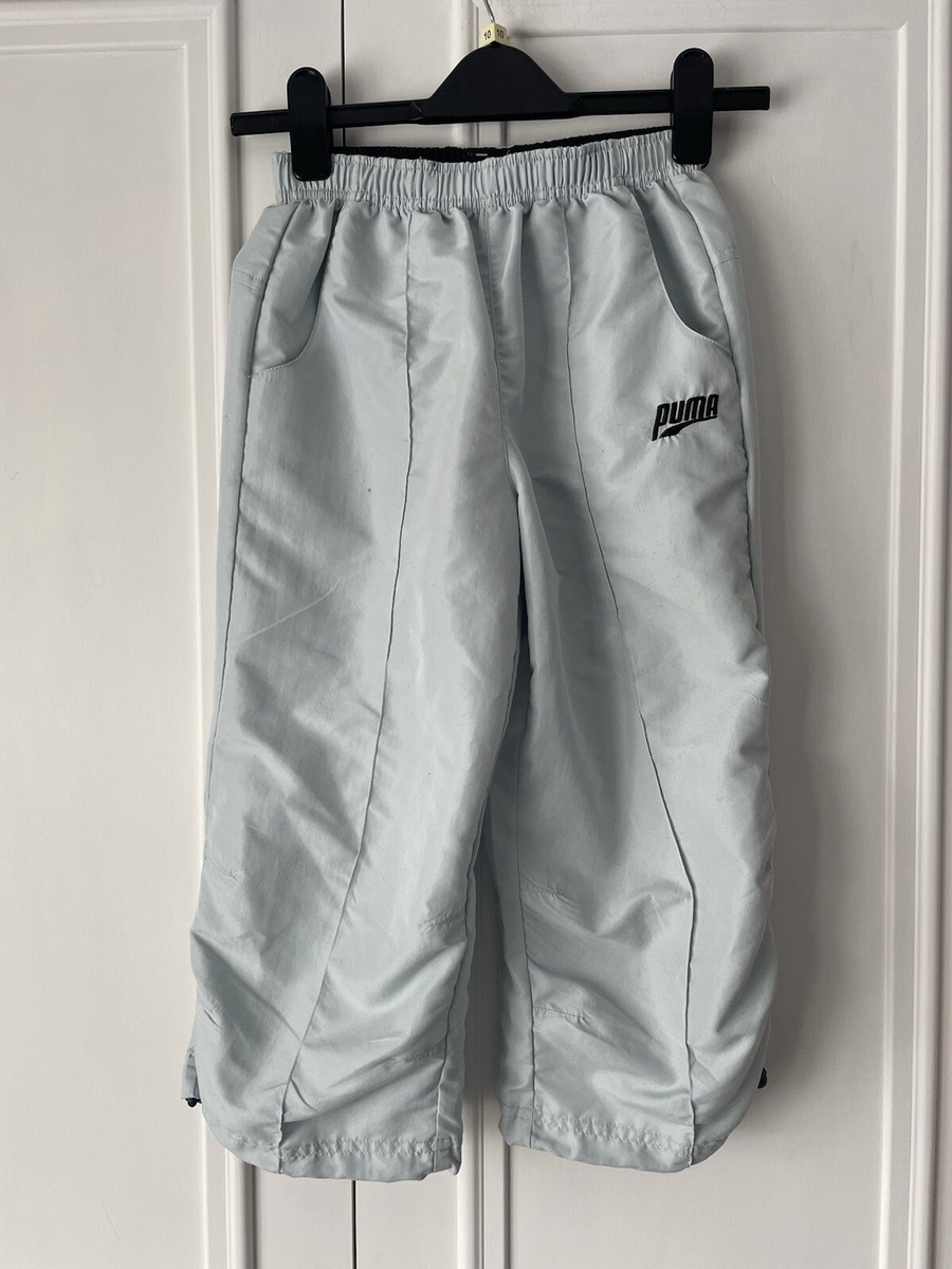 Puma 3/4 Pants Sage/lught Green W28 Elasticated Waist UK