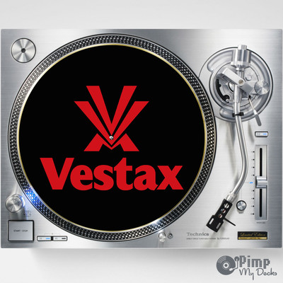 Vestax Dj Slipmats Slip Mats X 2 Technics Hip Hop 1200
