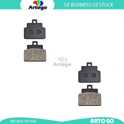 Motorcycle Front+Rear Brake Pads For Aprilia Leonardo 125 2005-2006