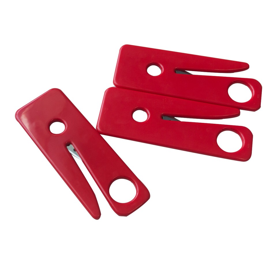 20PCS Red Seat Belt Cutter Safety Vehicle Rescue Outdoor Survival | eBay UK