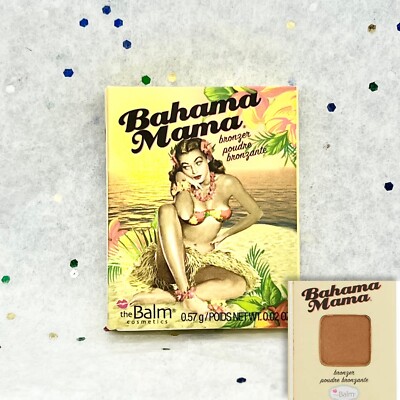 theBalm The Balm Cosmetics Bronzer Single In BAHAMA MAMA .57g/.02oz Travel Size
