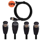 DIN 13Pin Cable Male to Female 13 Pin Extended Cord Adapter Plug Audio Extension