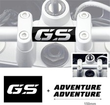 n.3 Adesivi Neri compatibili con manubrio BMW R 1200 GS standard