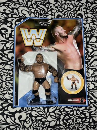 WWE MATTEL RETRO SERIES 9 RANDY ORTON WRESTLING TO...