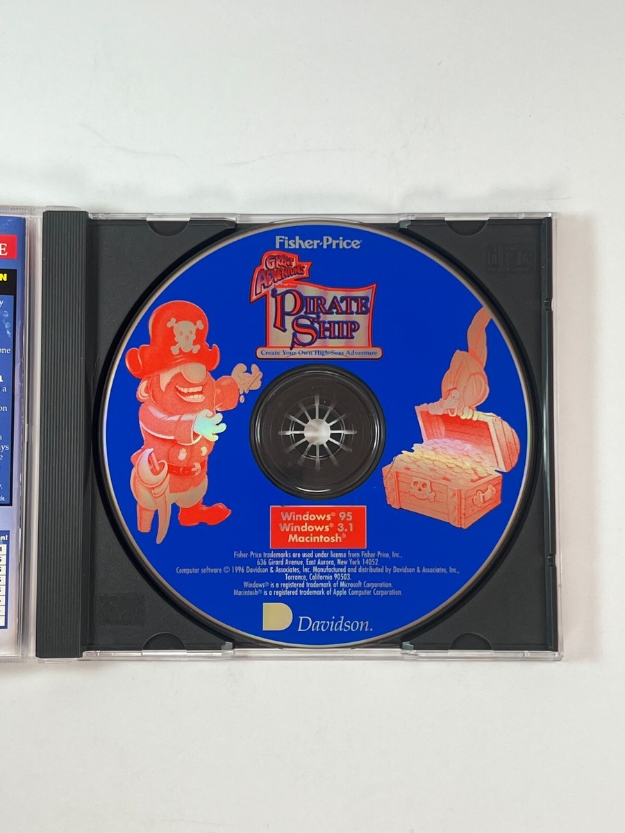 Great Adventures by Fisher-Price: Pirate Ship (PC, 1996