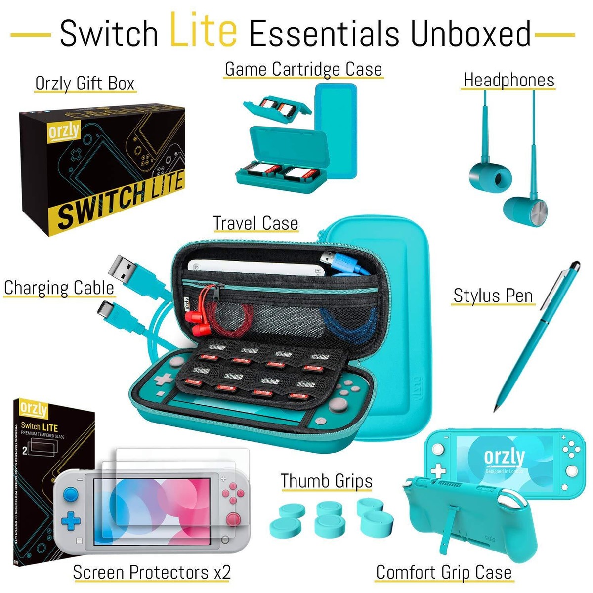 Nintendo Switch lite(おまけ付き) Nintendo Switch Lite キャリングケース（画面保護シート付き