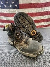 Dr. Doc Martens Industrial composite Toe Safety Boots ASTM F2413-11 Sz 9 Brown