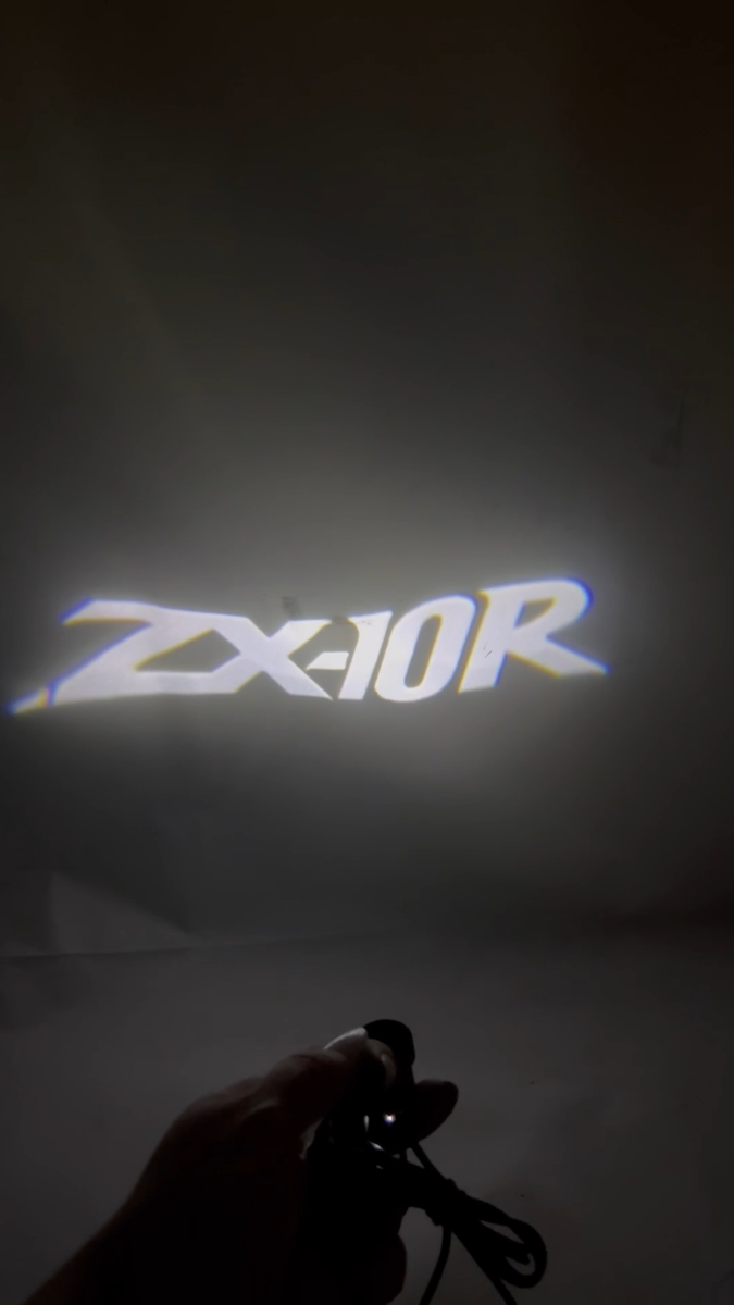 ZX10R Logo Light (PINK) With Remote and Custom Mounting Kit ZX-10