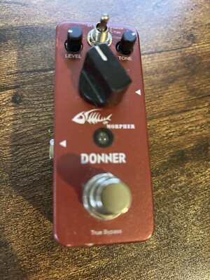 Donner Verzerrung Gitarrenpedal, Morpher Verzerrungseffekt 3 Modi natürlich, 80er