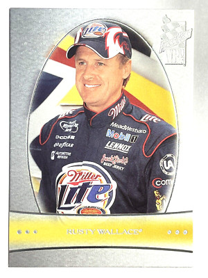 HOF RUSTY WALLACE 2003 Press Pass VIP LASER EXPLOSIVE PARALLEL #d/240 Card #LX17
