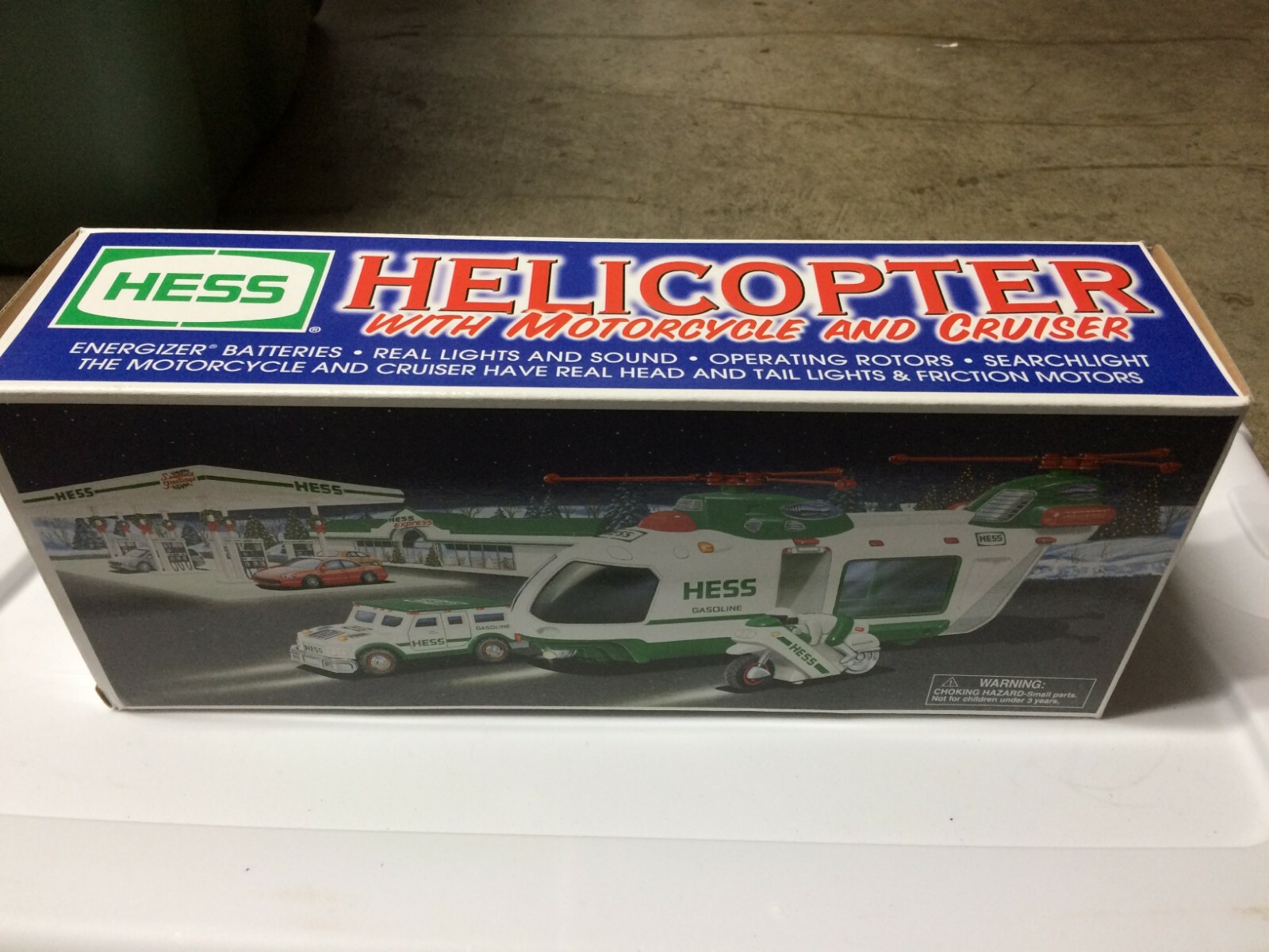 2005 hess miniature helicopter