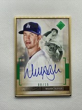 2020 Topps Transcendent Walker Buehler GREEN AUTO #8/15! Dodgers TCA-WLK