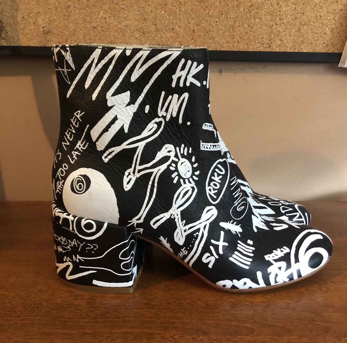 【関税&送料込】Mm6 Maison Margiela Boots mm6 maison margiela Graffiti Boots Sz 39 | eBay