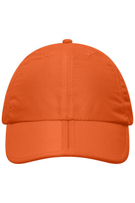 MB6155 Faltbares 6 Panel Cap aus Microfaser Knickschirm orange