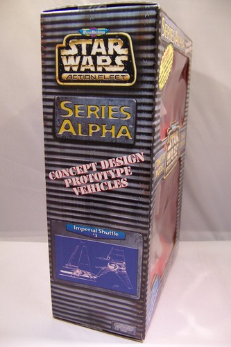 STAR WARS ACTION FLEET: IMPERIAL SHUTTLE MICRO MACHINES PROTOTYPE ACTION FIGURES - Picture 4 of 6