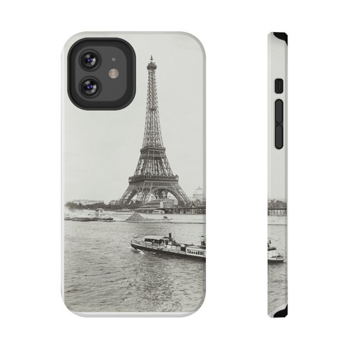 Parisian Eiffel Tower Vintage Photo - Tough Phone Case - Paris Mobile Cover - 第 122/151 張圖片