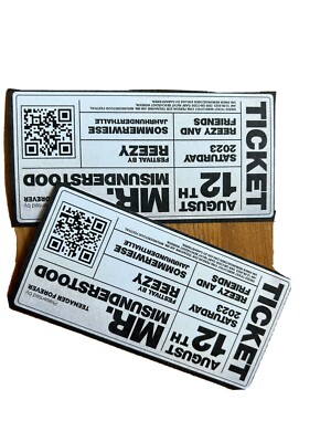 MR MISUNDERSTOOD FESTIVAL TICKETS | FRANKFURT 12.08.23 | REEZY LUCIANO BAUSA ETC