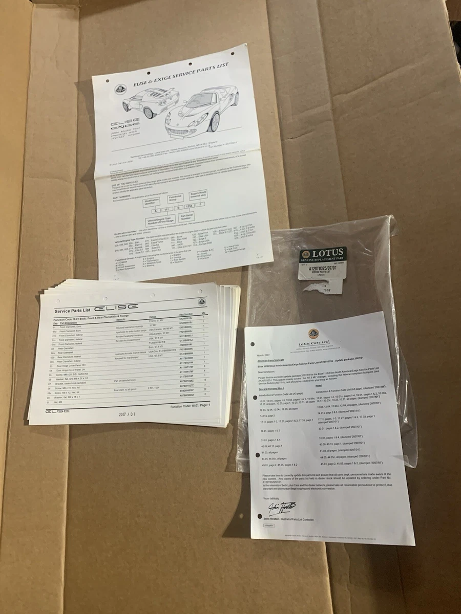 Repair Manuals & Literature for Lotus Elise for sale | eBay