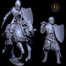James, The Black Douglas, Foot & Mounted, 30mm Wargames & Collectors